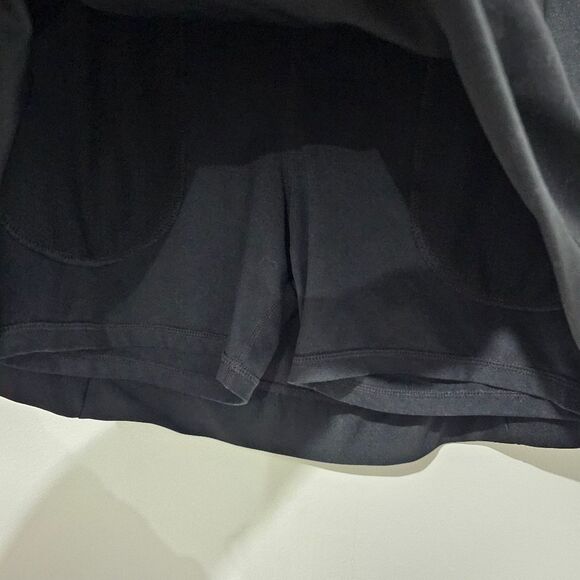 PrAna - Skirt Athletic Mini A Line Built-In Shorts Pockets - Size S - Black - Picture 6 of 8